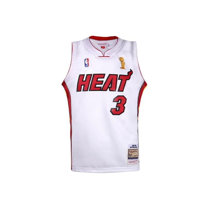 Mitchell Ness 2005/06 Nba Finals Dwyane Wade Miami Heat '' Jersey-0