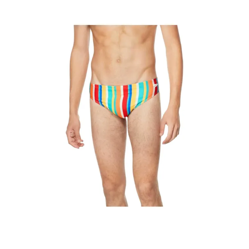 Speedo Men's Printed One Brief Cobalt Blue Swimming Shorts Men's-32