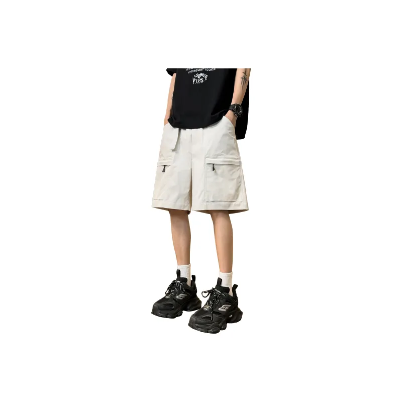 JUNGLE PANDA Cargo Shorts Unisex-14