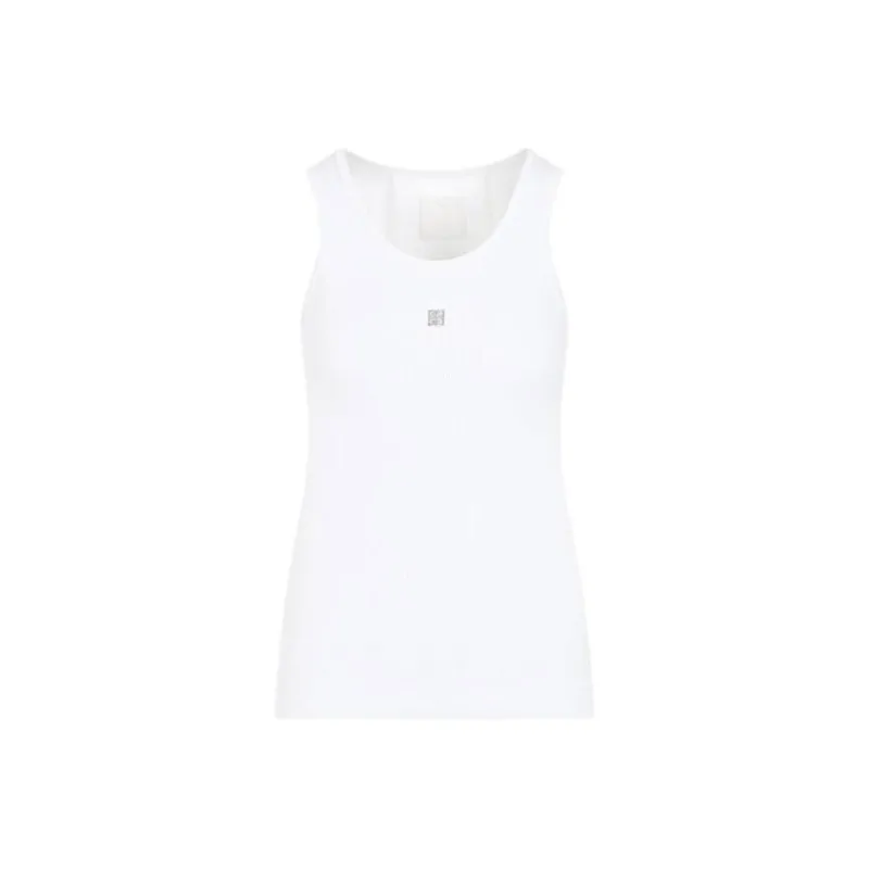 Givenchy 4G logo Plaque Sleeveless Top-0