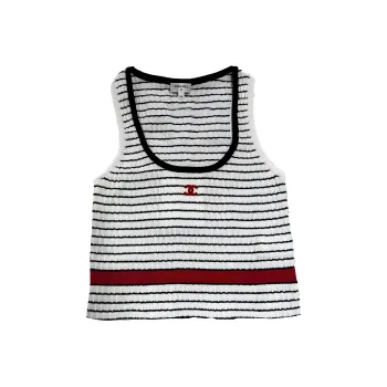 CHANEL SS24 Tank Tops Women's Spring Inner