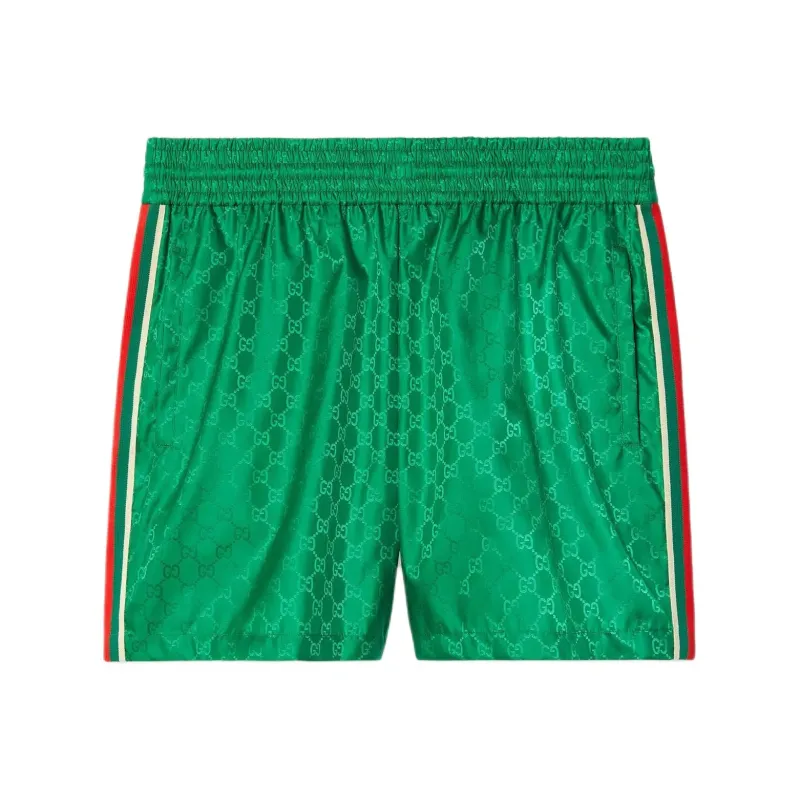 GUCCI Swimming Shorts Men's Green-0