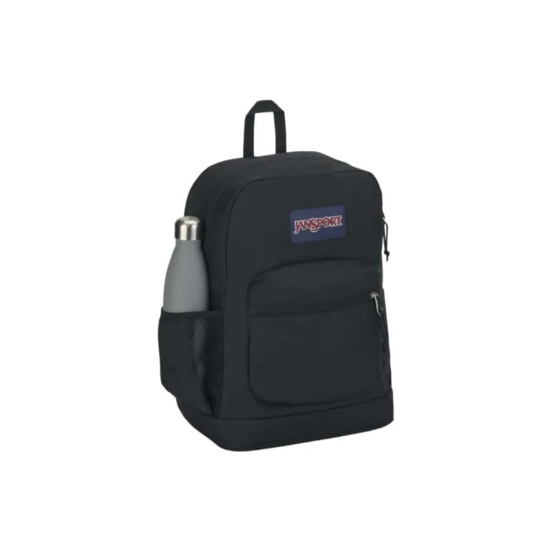 JanSport Recycled Polyester Backpack Unisex Black-3