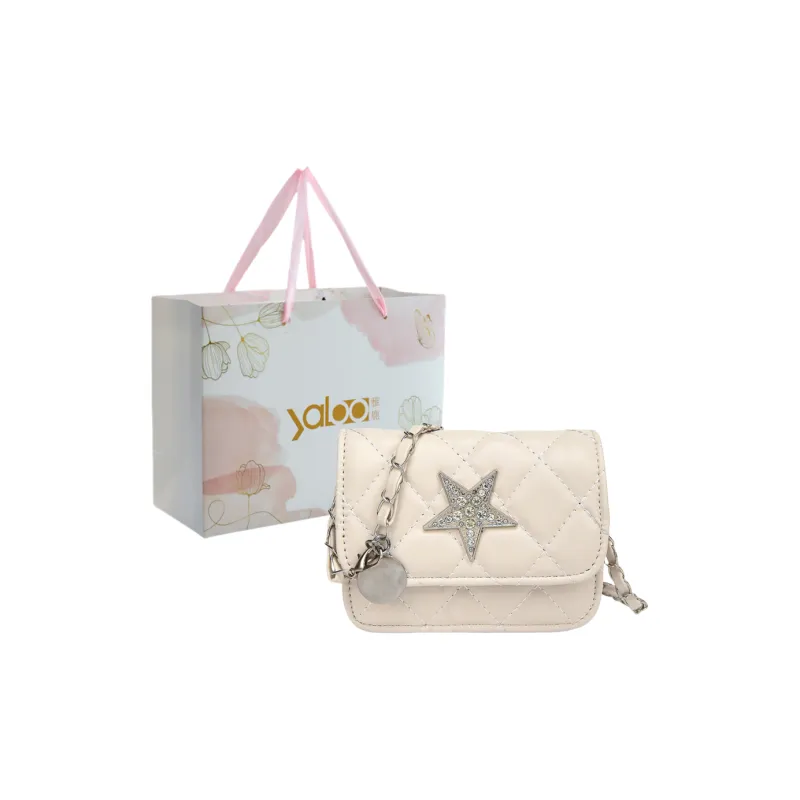 Yalu PU Crossbody Bag, Shoulder Bag Regular Women's Gold/Pink/Black/Beige/Silver-15