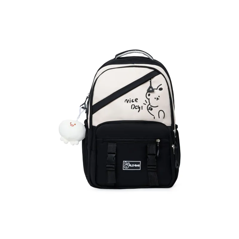 SUN EARTH &U Nylon Backpack Unisex Multicolor-15