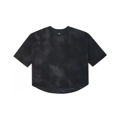 Converse Crop Tops Women's Black