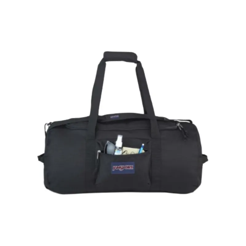 JanSport Recycled Polyester Travel Bag 60L Unisex Black-1