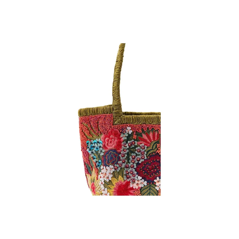 ZARA Cotton Handbag Trumpets Women's Multicolor-2