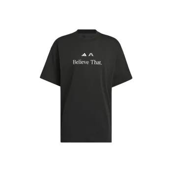 Adidas ANTHONY EDWARDS Collection BASKETBALL BELIEVE THAT T Shirt Unisex Black