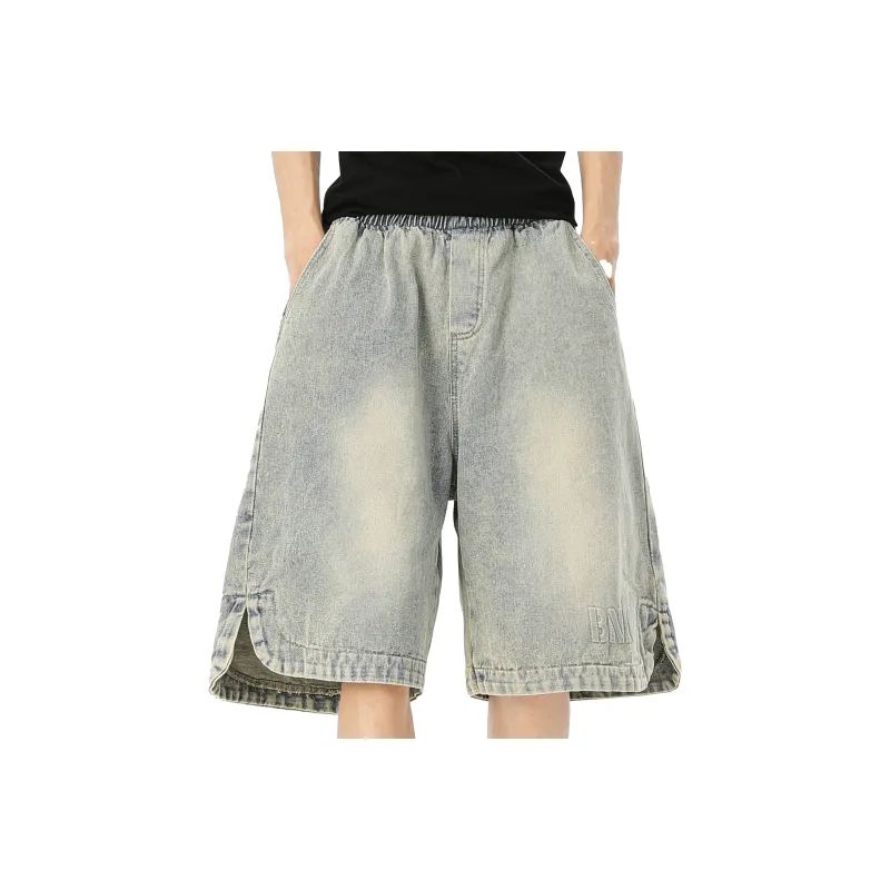 MARK WAFFLE Denim Shorts Unisex-9