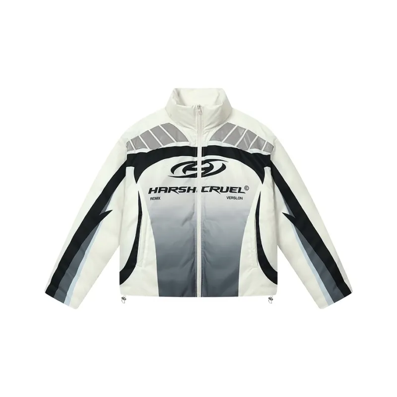 HARSH AND CRUEL Puffer Jacket Unisex-6