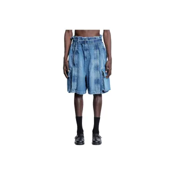 HED MAYNER Denim Shorts Men's Blue