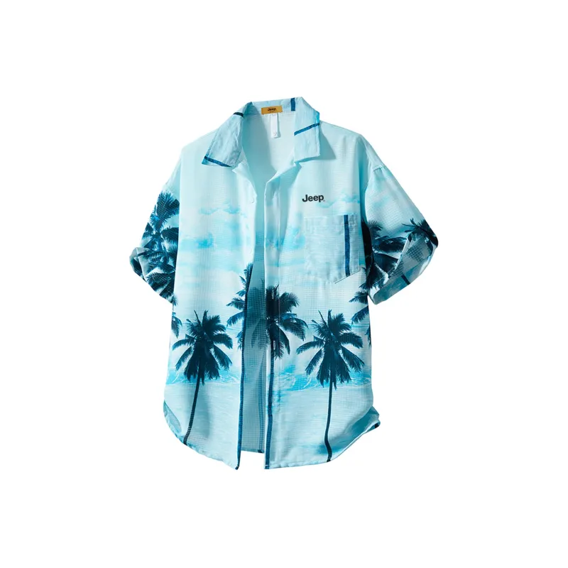 Jeep Shirts Unisex Light Blue-0
