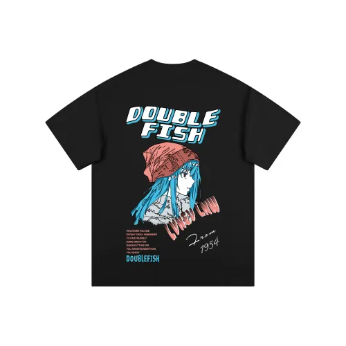 DOUBLEFISH Short Sleeved T Shirts Unisex
