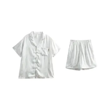 XUANZHITING Pajama Set Men's Light Green