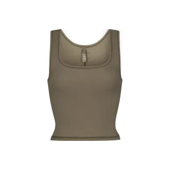 SKIMS Tank Top Women's ARMY/Army Green