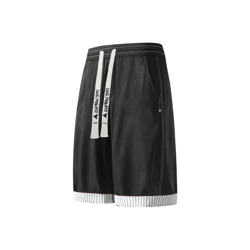 Love Monster Denim Shorts Unisex-6