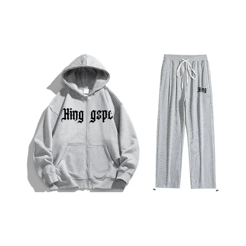 Kingsgspc Straight Set Spring And Autumn Unisex-24