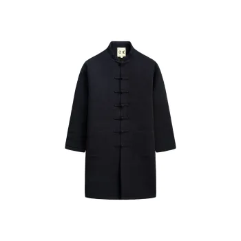 XUANSHENG Puffer Jacket Men's Navy Blue
