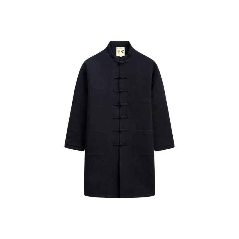 XUANSHENG Puffer Jacket Men's Navy Blue-0