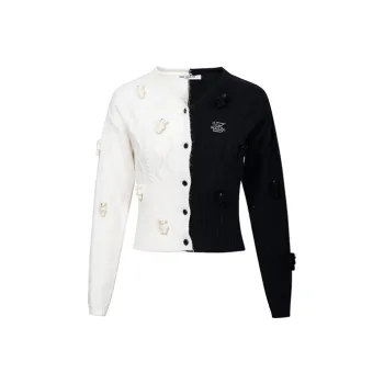 13 DEMARZO Knitwear Women's Black White