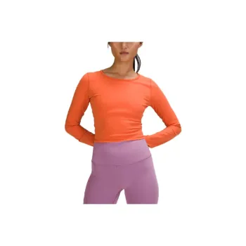 Lululemon Wunder Train Crop Tops Women's