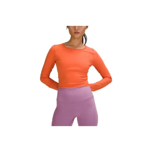 Lululemon Wunder Train Crop Tops Women's