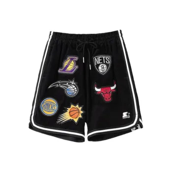 Nba X STARTER Casual Shorts Men Black