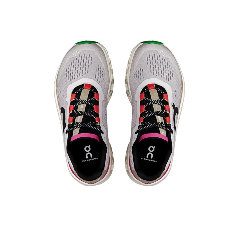 On Running CloudmOnster Silver Ivory Women's-2