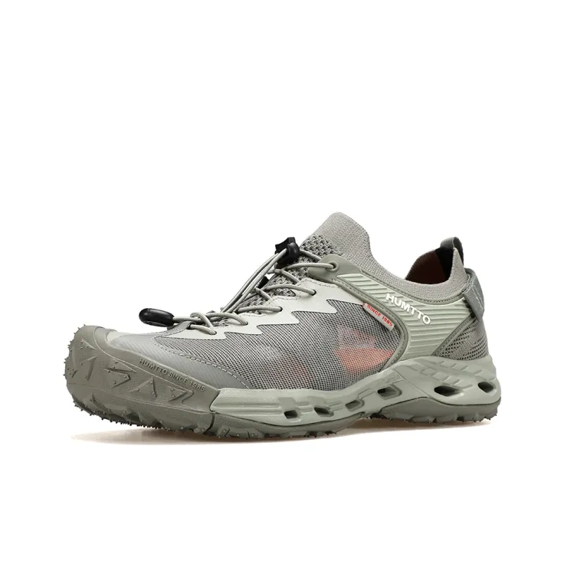 HUMTTO Slip Resistant Abrasion Resistant Shock Absorbers River Trekking Shoes Men's Wheat Cyan-1