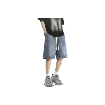 CREAZIONI LA FANTASIA E MOBILE Denim Shorts Unisex Blue
