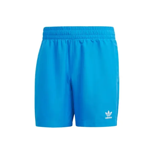 Adidas Originals Essential Adicolor Essentials Solid Swim Shorts Swimming Shorts Men's Blue