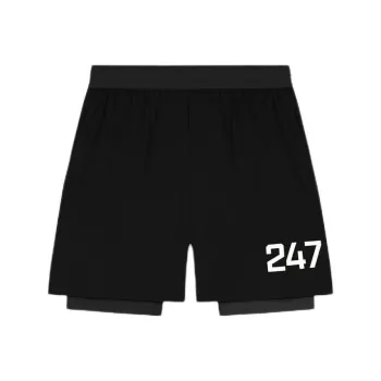 REPRESENT Casual Shorts Men's Black