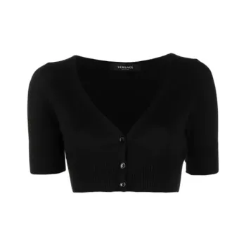 VERSACE Slim Fit Knitwear Women's Black