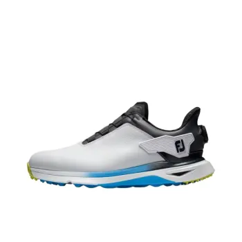 FOOTJOY Anti Slip Wear Resistant Low Top Golf Shoes Men's White Black Blue