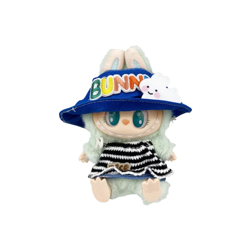 [Modified Doll] POP MART Labubu THE MONSTERS Sitting Party Collection, Confirmed, Cute Trendy Hang Tag Box 15cm-10