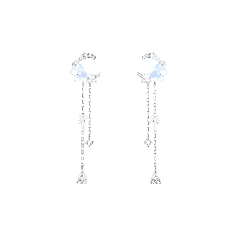 OGDAID S925 Silver Earrings Women's-0