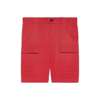 The North Face X GUCCI Casual Shorts Men Red