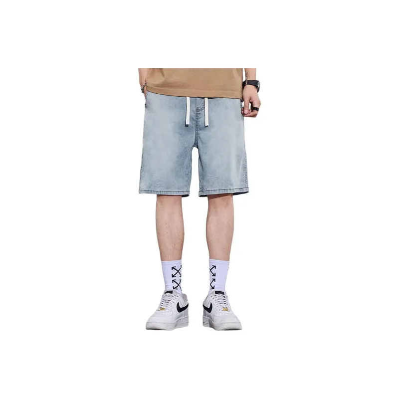POLAR BEAR Denim Shorts Unisex-4