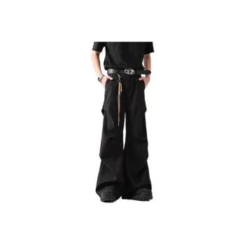 CORNILOT Casual Pants Unisex Black
