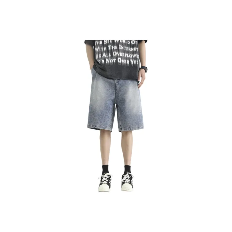CREAZIONI LA FANTASIA E MOBILE Denim Shorts Unisex-0