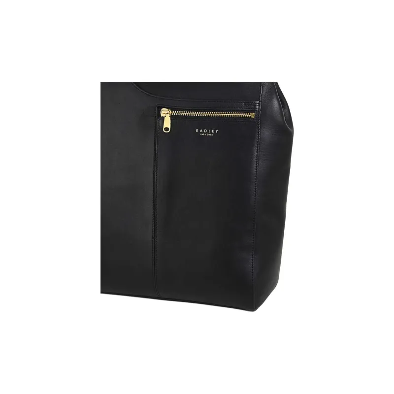 RADLEY Cow Leather Backpack Medium Size Unisex Black-3