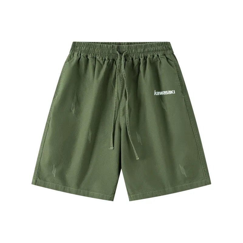 Kawasaki Denim Shorts Unisex-7