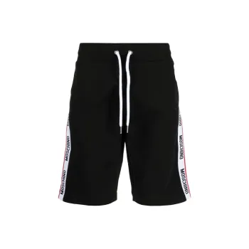 MOSCHINO Sports Shorts Men Black