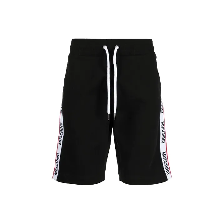 MOSCHINO Sports Shorts Men Black-0