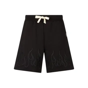 Vision Of Super Flame embroidered Track Shorts