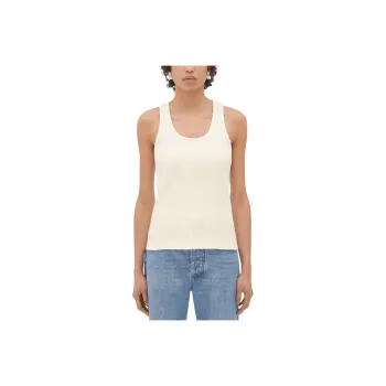 Bottega Veneta Ribbed Sleeveless Tank Top