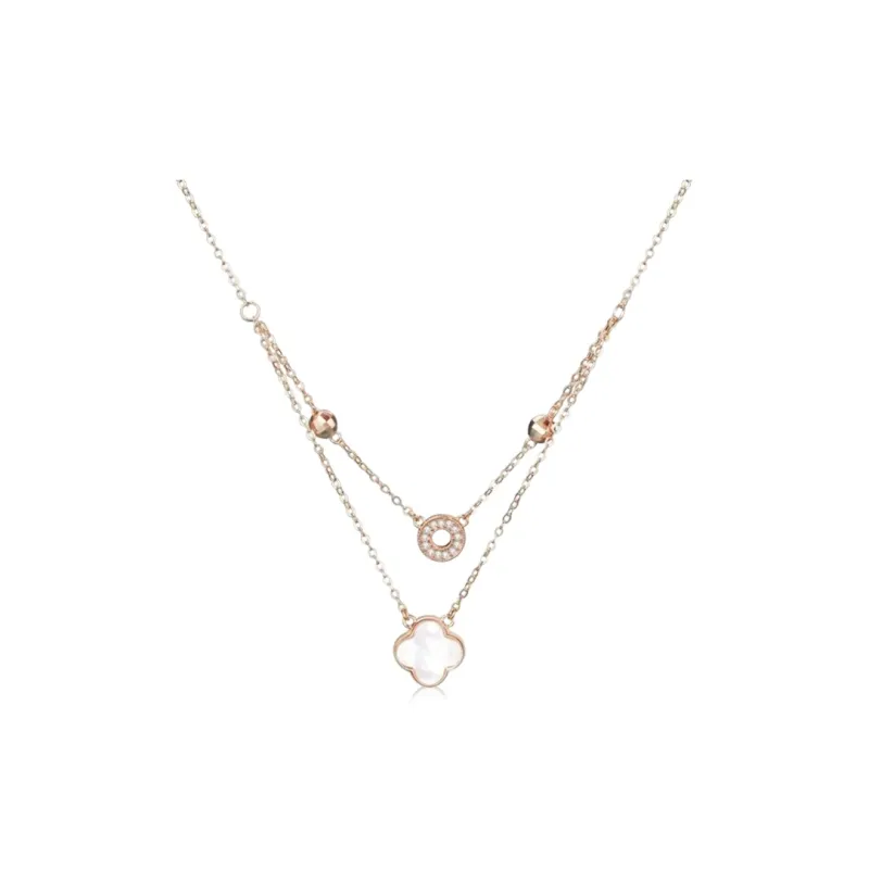 Kim Ka Fook S925 Silver Necklaces Women's-5