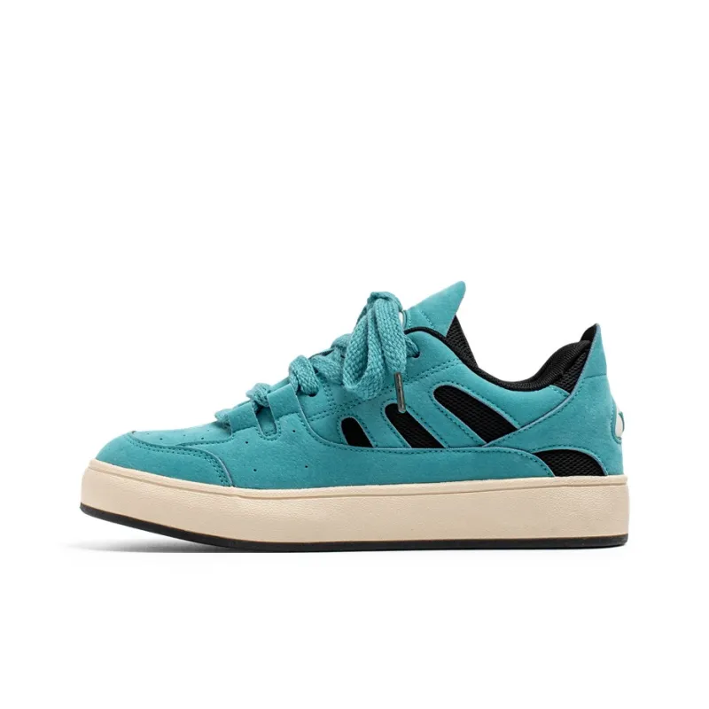 OUGLEMEN Abrasion Resistant, Lightweight, And Breathable Low Top Skateboard Shoes Men's Box Included-1