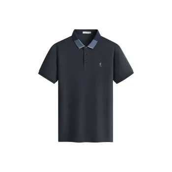 Dance With Wolves Polo Shirt Men's Black